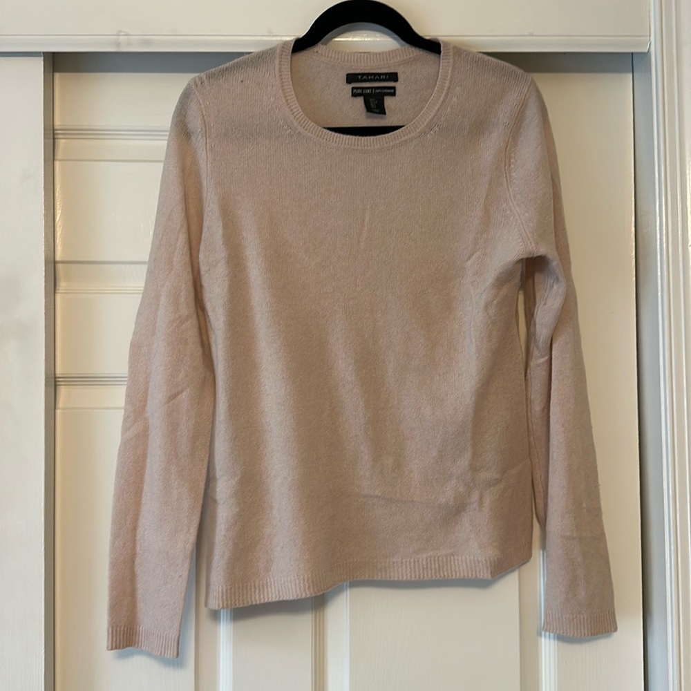 Light Pink Cashmere Sweater
